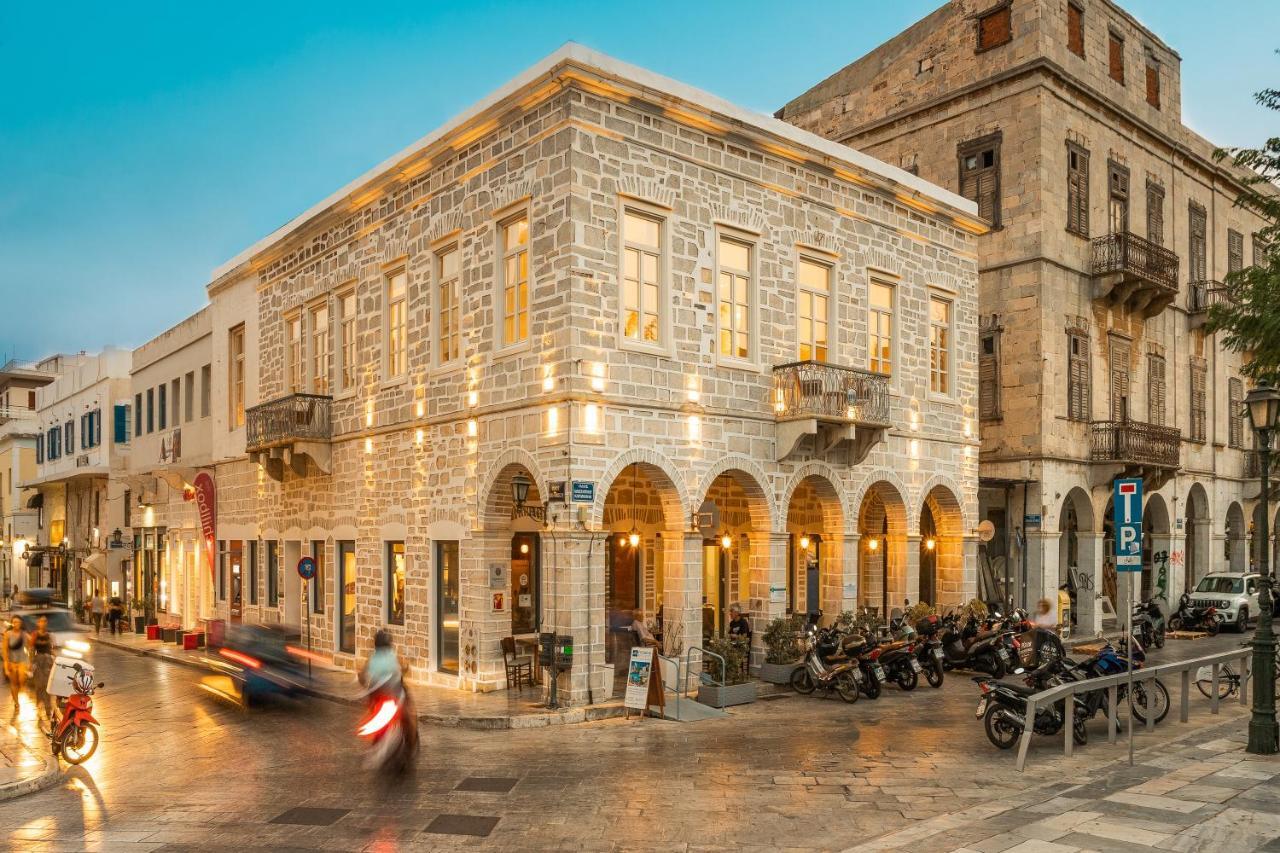 Syros Soul Luxury Suites Ermoupoli Exterior foto