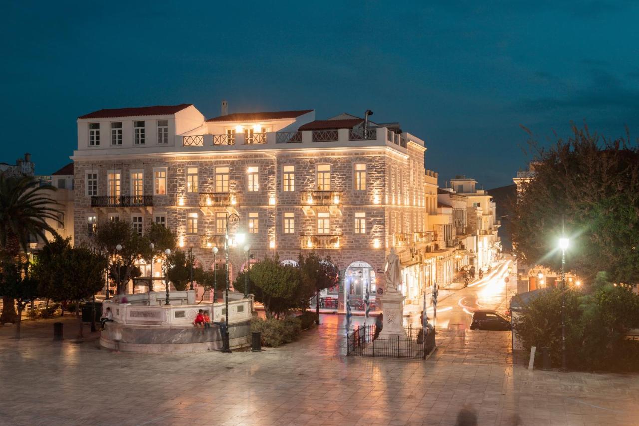 Syros Soul Luxury Suites Ermoupoli Exterior foto