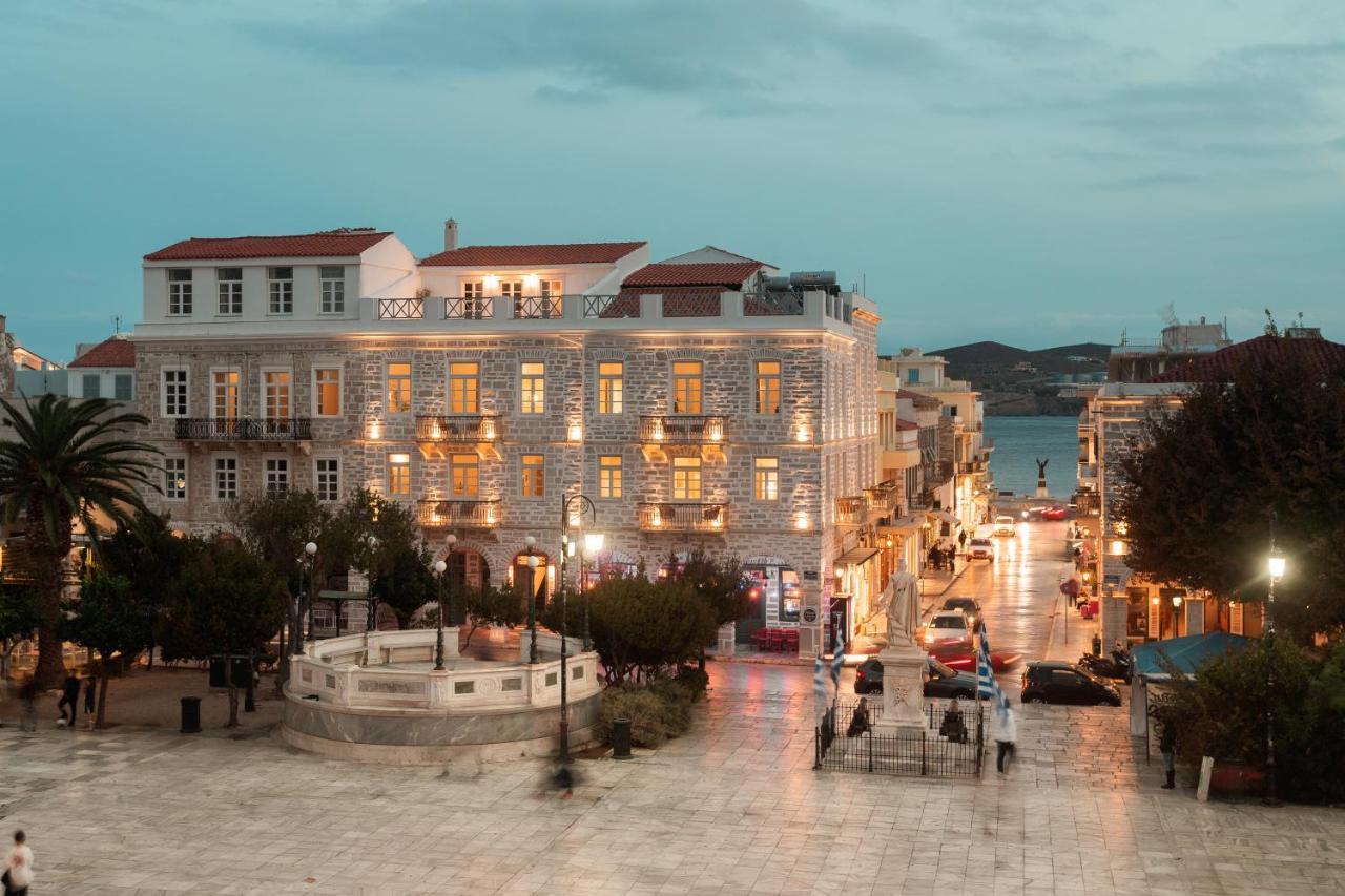 Syros Soul Luxury Suites Ermoupoli Exterior foto